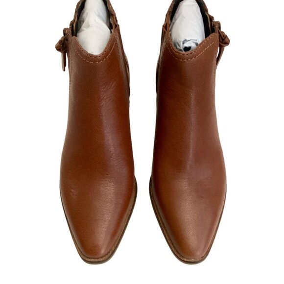 NIB Cole Haan Hadlyn Leather Bootie British Tan Size 6.5B - Picture 3 of 8